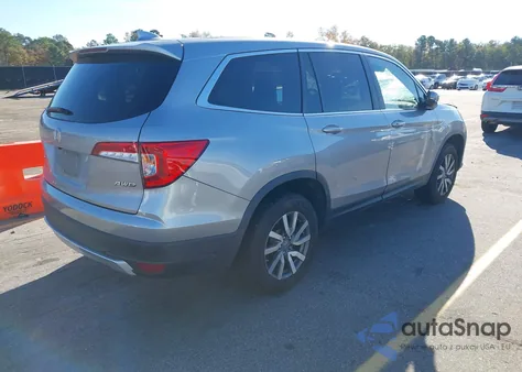 2021 Honda Pilot Awd Ex-L из США, поврежденный, VIN 5FNYF6H50MB082503